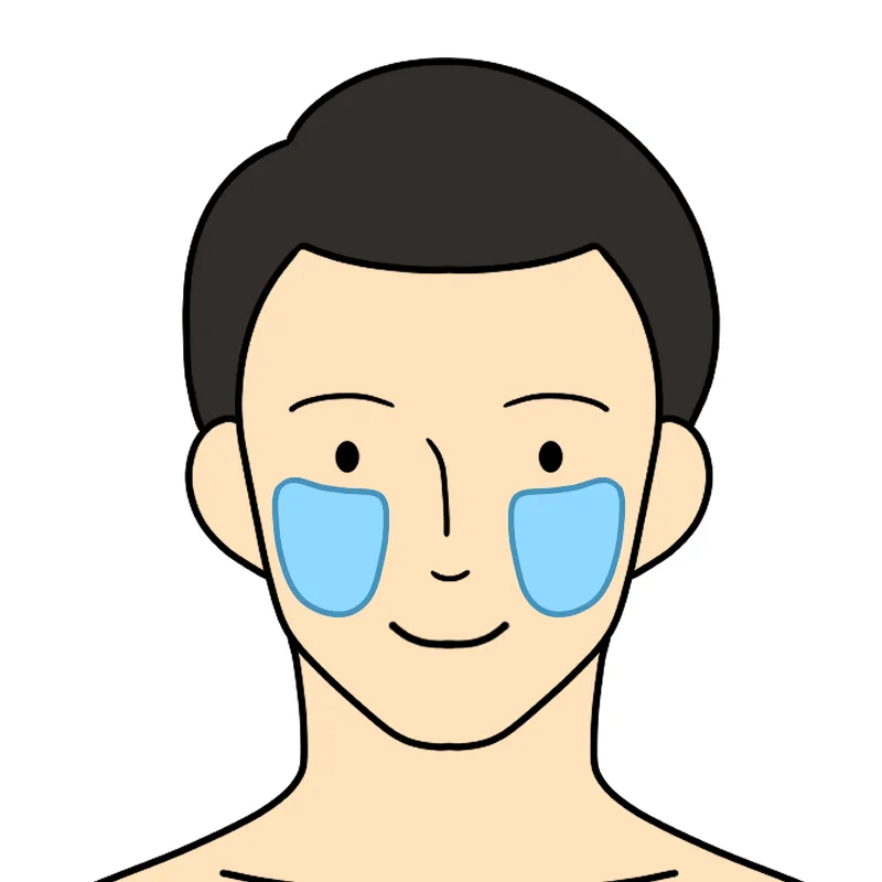 頬