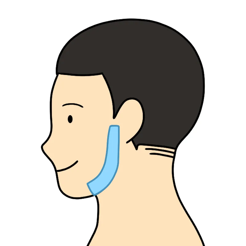 揉み上げ